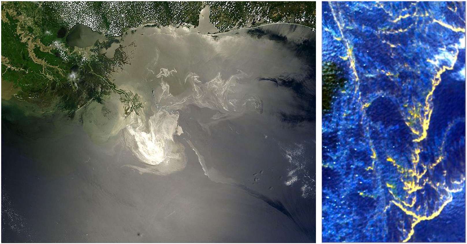 Figure 8: Specim’s AisaDUAL camera corresponds with the current AisaFENIX model. It covers the full spectral range between 400 and 2,500 nanometers. AisaDUAL was used to map the oil spill during the Deepwater Horizon spillage in the Gulf of Mexico. Image courtesy of SpecTIR