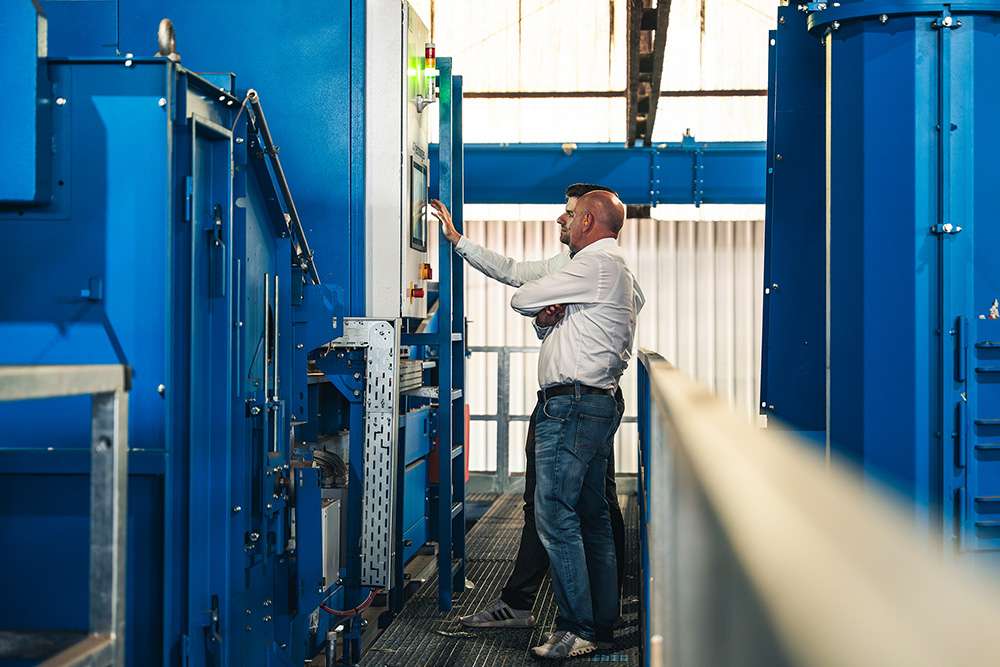 Image 5: UCY sorting machine with Specim HSI camera system ensures near-100% uptime.