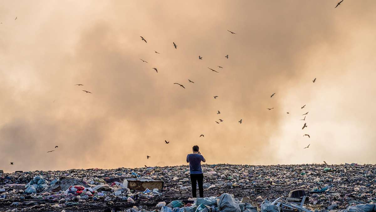 Image 1: Large volumes of textiles end up in landfills, but new regulations and sustainability goals are driving the need for efficient textile sorting and recycling.